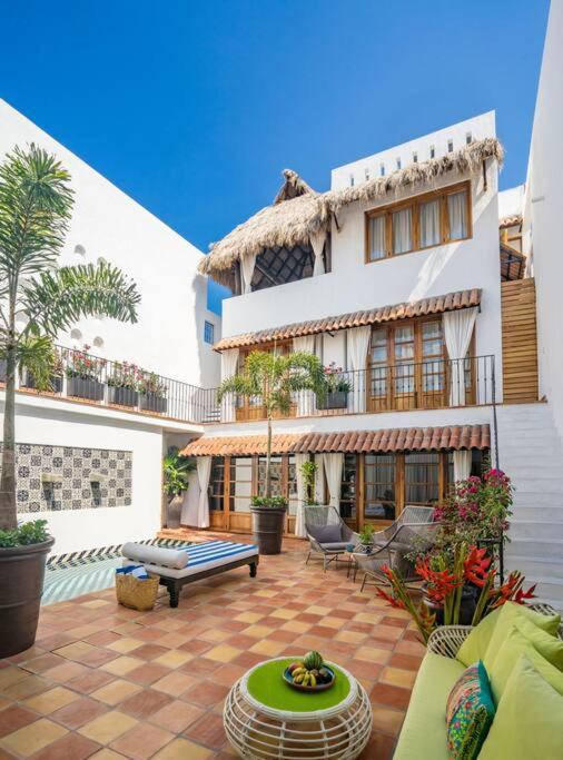 פוארטו ואלארטה Casa Da Lusso Mexican Style Hacienda מראה חיצוני תמונה
