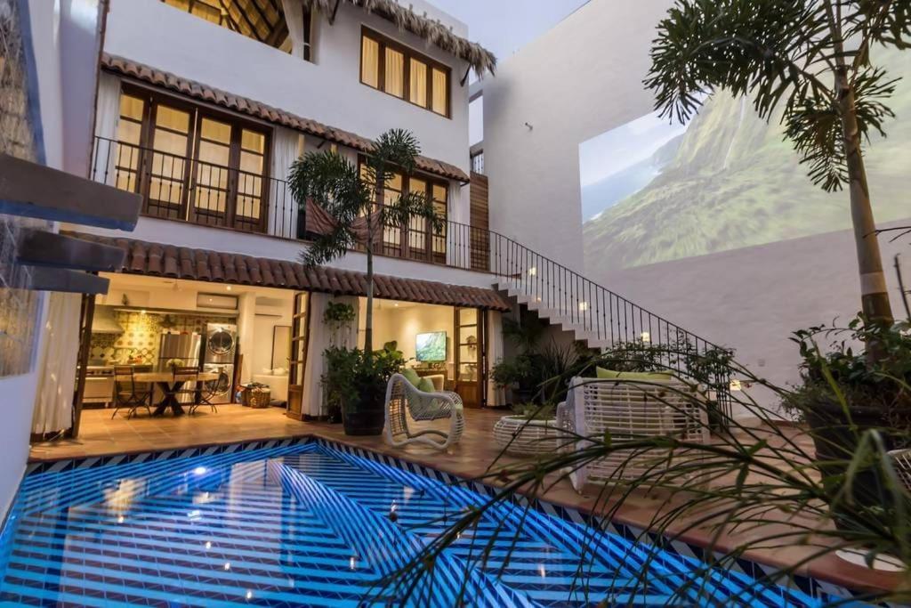 פוארטו ואלארטה Casa Da Lusso Mexican Style Hacienda מראה חיצוני תמונה